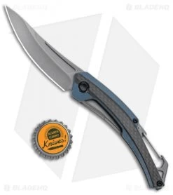 Kershaw Reverb XL Frame Lock Knife Carabiner CF/G-10 (3" Gray) 1225 -Kershaw Shop Kersahw Reverb XL FL Carabiner CF G 10 Gray 1225 BHQ 94081 jr bottlecap