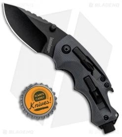 Kershaw Shuffle DIY Liner Lock Knife/Multi-Tool (2.4" Black) 8720 -Kershaw Shop Kersahw Shuffle DIY LL Multi Tool Black 8720 BHQ 52222 jr bottlecap