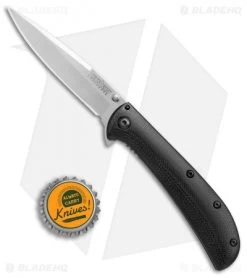 Kershaw Al Mar AM-3 Assisted Opening Knife Black G-10 (3" Satin) -Kershaw Shop Kershaw AM 3 black G10 satin BHQ 68823 er size