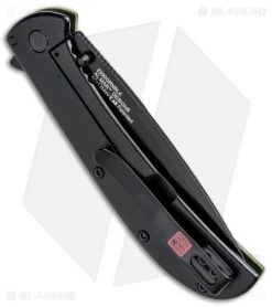 Kershaw Al Mar AM-4 Assisted Opening Knife Green G-10 (3.5" Black) 2330GRNBLK 6 Kershaw Al Mar AM-4 Assisted Opening Knife Green G-10 (3.5" Black) 2330GRNBLK -Kershaw Shop Kershaw Al Mar AM 4 Green G 10 Black 2330GRNBLK BHQ 71077 jr side