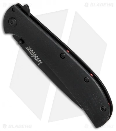 Kershaw Al Mar AM-4 Assisted Opening Knife Black G-10 (3.5" Black) 2330BLK 3 Kershaw Al Mar AM-4 Assisted Opening Knife Black G-10 (3.5" Black) 2330BLK - Image 3