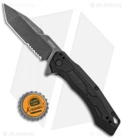 Kershaw Analyst Tanto Assisted Opening Knife Black FRN (3.25" BlackWash Serr) 7 Kershaw Analyst Tanto Assisted Opening Knife Black FRN (3.25" BlackWash Serr) -Kershaw Shop Kershaw Analyst Tanto Assisted Opening Black FRN BlackWash Serr 2062ST BHQ 120528 jr bottlecap