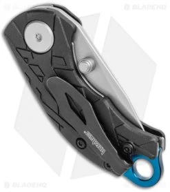 Kershaw Anso Aftereffect Liner Lock Knife Black FRN (1.70" Bead Blast) 1180 -Kershaw Shop Kershaw Anso Aftereffect LL Black FRN BB 1180 BHQ 106038 jr side