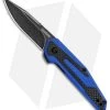 Kershaw Anso Fraxion Liner Lock Knife CF/Blue G-10 (2.75" Black SW) 1160BLUBW
