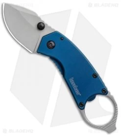 Kershaw Shop 7 Kershaw Antic Frame Lock Knife Blue (1.75" Bead Blast) 8710