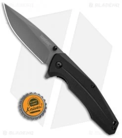 Kershaw Asteroid Assisted Opening Knife Black FRN (3.6" Gray) -Kershaw Shop Kershaw Asteroid KS1360X BHQ 104003 jr bottlecap