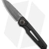 Kershaw Auto Launch 11 Black Aluminum Automatic Knife (2.75" Damascus) 7550DAM