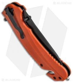 Kershaw Barricade Assisted Opening Knife Orange GFN (3.5" Black Oxide) 8650 6 Kershaw Barricade Assisted Opening Knife Orange GFN (3.5" Black Oxide) 8650 -Kershaw Shop Kershaw Barricade Orange GFN Black Oxide 8650 BHQ 52197 jr side