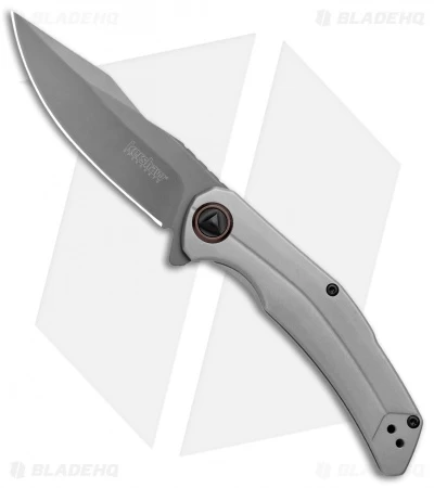 Kershaw Believer Assisted Opening Knife Stainless Steel (3.25" Gray PVD) 2070 1 Kershaw Believer Assisted Opening Knife Stainless Steel (3.25" Gray PVD) 2070