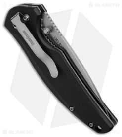 Kershaw Bowser Liner Lock Knife Black Nylon (3.25" Satin) -Kershaw Shop Kershaw Bowser LLK Black Nylon 3in Satin BHQ 107942 td side
