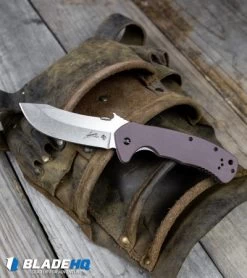 Kershaw CQC-11K Frame Lock Knife Brown G-10 (3.5" Stonewash) 6031 -Kershaw Shop Kershaw CQC 11K Frame Lock Knife Brown G 10 Stonewash 6031 BHQ 52195 kp leather bag web
