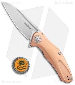 Kershaw Copper Natrix Sub-Frame Lock Knife (3.25" Stonewash) 7007CU 7 Kershaw Copper Natrix Sub-Frame Lock Knife (3.25" Stonewash) 7007CU -Kershaw Shop Kershaw Copper Natrix Sub FL SW 7007CU BHQ 105984 jr bottlecap