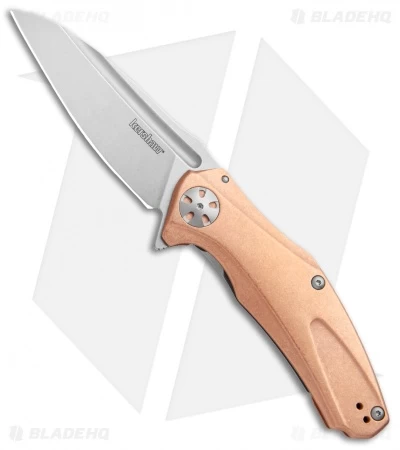 Kershaw Copper Natrix Sub-Frame Lock Knife (3.25" Stonewash) 7007CU 1 Kershaw Copper Natrix Sub-Frame Lock Knife (3.25" Stonewash) 7007CU
