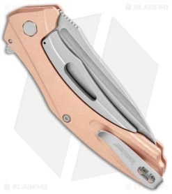 Kershaw Copper Natrix XL Sub-Frame Lock Knife (3.75" Stonewash) 7008CU -Kershaw Shop Kershaw Copper Natrix XL Sub FL SW 7008CU BHQ 105985 jr side
