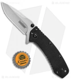 Kershaw Cryo Assisted Opening Flipper Knife Black G-10 (2.75" D2) Exclusive 11 Kershaw Cryo Assisted Opening Flipper Knife Black G-10 (2.75" D2) Exclusive -Kershaw Shop Kershaw Cyro Assited Opening Black G 10 D2 BHQ 91319 jr bottlecap