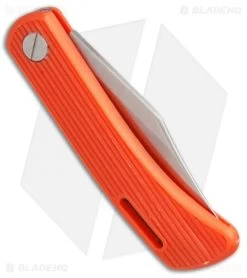Kershaw D.W.O. Classic 3000 Lockback Knife Orange (2.38" Satin) -Kershaw Shop Kershaw DWO classic 3000 orange satin BHQ 11772 er side
