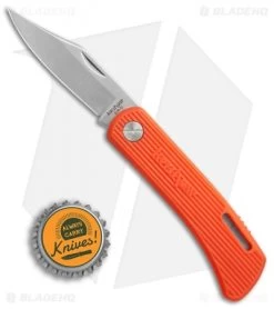 Kershaw D.W.O. Classic 3000 Lockback Knife Orange (2.38" Satin) -Kershaw Shop Kershaw DWO classic 3000 orange satin BHQ 11772 er size