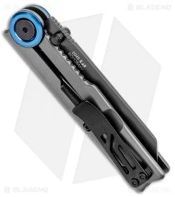 Kershaw Decibel Frame Lock Knife Gray Stainless Steel (3" Gray Ti) 2045 -Kershaw Shop Kershaw Decibel FL Gray SS Gray Ti 2045 BHQ 94085 jr side