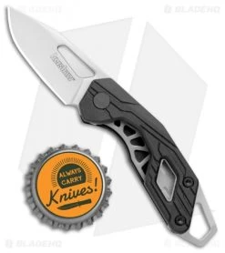Kershaw Diode Liner Lock Knife Black FRN (1.6" Bead Blast) 1230 -Kershaw Shop Kershaw Diode LL black FRN BB 1230 BHQ 106039 jr bottlecap