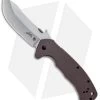 Kershaw CQC-11K D2 Frame Lock Knife Brown G-10 (3.5" Stonewash) 6031D2