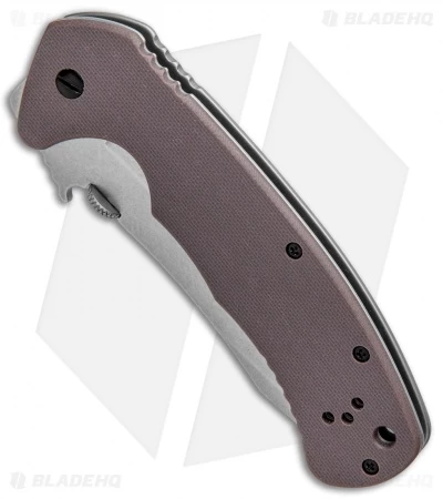 Kershaw CQC-11K D2 Frame Lock Knife Brown G-10 (3.5" Stonewash) 6031D2 2 Kershaw CQC-11K D2 Frame Lock Knife Brown G-10 (3.5" Stonewash) 6031D2 - Image 2