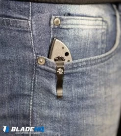 Kershaw Emerson CQC-4KXL D2 Frame Lock Knife (3.9" Stonewash) 6055D2 -Kershaw Shop Kershaw Emerson CQC 4KXL Frame Lock Knife Stonewash 6055 BHQ 27387 kp in pocket web