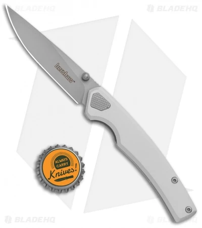 Kershaw Epistle Liner Lock Knife Gray (3" Bead Blast) 2131 4 Kershaw Epistle Liner Lock Knife Gray (3" Bead Blast) 2131 - Image 4