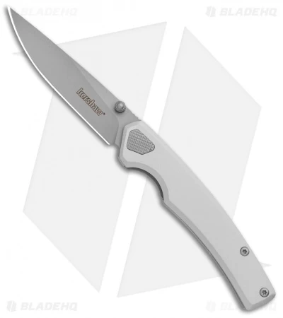 Kershaw Epistle Liner Lock Knife Gray (3" Bead Blast) 2131 1 Kershaw Epistle Liner Lock Knife Gray (3" Bead Blast) 2131