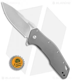 Kershaw Eris Assisted Opening Knife Gray (3" Stonewash) 1881 -Kershaw Shop Kershaw Eris Gray sw BHQ 52172 jr bottlecap