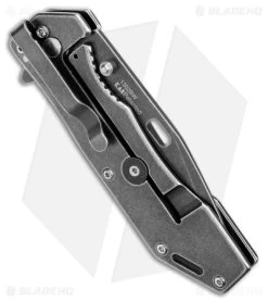 Kershaw Lifter Assisted Opening Flipper Knife (3.5" BlackWash) 1302BW -Kershaw Shop Kershaw Filter FL BlackWash BHQ 176771 jr side