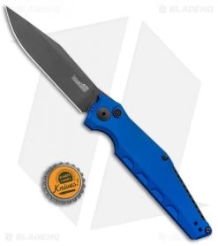 Kershaw Galyean Launch 7 Automatic Knife Blue (3.75" Black) 7900BLUBLK -Kershaw Shop Kershaw Galyean Launch 7 Blue Black 7900BLUBLK BHQ 99039 jr bottlecap