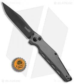 Kershaw Galyean Launch 7 Automatic Knife Gray (3.75" Black) 7900GRYBLK -Kershaw Shop Kershaw Galyean Launch 7 Gray Black 7900GRYBLK BHQ 52153 jr bottlecap