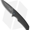 Kershaw Halogen Liner Lock Knife Black G-10/CF (3.25" Black SW) 1336BW
