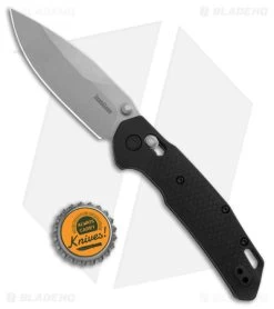 Kershaw Heist Bar Lock Knife Black FRN (3.1" Stonewash D2) 2037 -Kershaw Shop Kershaw Heist Knife Black SW BHQ 178500 jr bottlecap