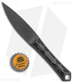 Kershaw Interval Fixed Blade Black GFN (3.5" Black) 1399 -Kershaw Shop Kershaw Interval Fixed Blade Black GFN Black BHQ 139789 jr bottlecap