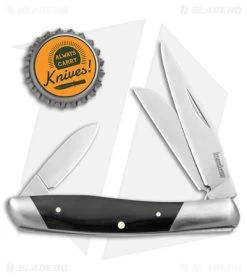 Kershaw Iredale Slip Joint Knife Black Canvas Micarta (2.6" Satin) 4386 -Kershaw Shop Kershaw Iredale SJ Black Canvas Micarta Satin BHQ 139786 jr bottlecap