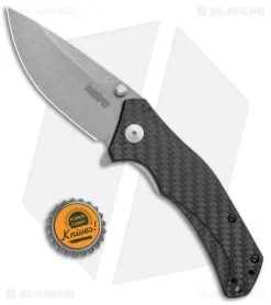 Kershaw Knockout Assisted Opening Knife Carbon Fiber (3.25" SW M390) 1870CFM390 8 Kershaw Knockout Assisted Opening Knife Carbon Fiber (3.25" SW M390) 1870CFM390 -Kershaw Shop Kershaw Knockout Assisted Opening CF SW 1870CFM390 BHQ 109087 jr bottlecap