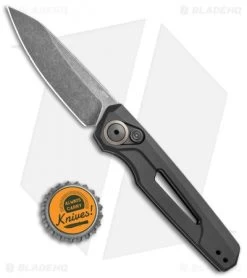 Kershaw Launch 11 Automatic Knife Black Aluminum (2.75" Blackwash) 7550 -Kershaw Shop Kershaw Launch 11 Auto Black Aluminum Blackwash 7550 BHQ 105982 jr bottlecap