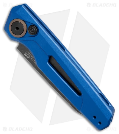 Kershaw Launch 11 Automatic Knife Blue Aluminum (2.75" Blackwash) 7550BLU 2 Kershaw Launch 11 Automatic Knife Blue Aluminum (2.75" Blackwash) 7550BLU - Image 2