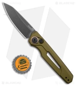Kershaw Launch 11 Automatic Knife OD Green Aluminum (2.75" Blackwash) 7550OL -Kershaw Shop Kershaw Launch 11 Auto OD Green Aluminum Blackwash BHQ 178231 jr bottlecap