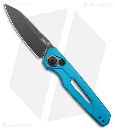 Kershaw Launch 11 Automatic Knife Teal Aluminum (2.75" Blackwash) 7550TEAL 1 Kershaw Launch 11 Automatic Knife Teal Aluminum (2.75" Blackwash) 7550TEAL