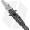 Kershaw Launch 12 CA Legal Stiletto Automatic Knife Black (1.9" Stonewash)