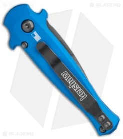 Kershaw Launch 12 CA Legal Mini Stiletto Automatic Knife Blue (1.9" Black) 6 Kershaw Launch 12 CA Legal Mini Stiletto Automatic Knife Blue (1.9" Black) -Kershaw Shop Kershaw Launch 12 Mini Stiletto Automatic Knife Blue 2.5 Black 7130BLUBLK BHQ 117930 LS Side