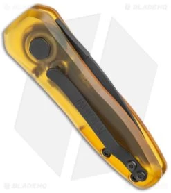 Kershaw BHQ Exclusive Launch 4 Automatic Knife Ultem (1.9" Black MagnaCut) -Kershaw Shop Kershaw Launch 4 Auto ULtem Black MagnaCut Exclusive BHQ 175285 jr side 1