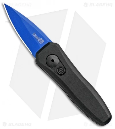 Kershaw Launch 4 CA Legal Automatic Knife Black (1.9" Blue) BHQ Exclusive 1 Kershaw Launch 4 CA Legal Automatic Knife Black (1.9" Blue) BHQ Exclusive