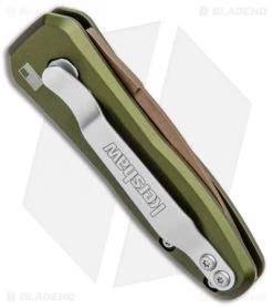 Kershaw Launch 4 CA Legal Automatic Knife Desert Warrior (1.9" Copper) Exclusive -Kershaw Shop Kershaw Launch 4 CA Legal Auto Desert Warrior FDE 7500DW BHQ 95259 jr side