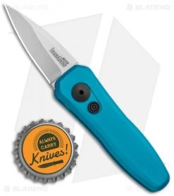 Kershaw Launch 4 CA Legal Automatic Knife Teal (1.9" Stonewash) -Kershaw Shop Kershaw Launch 4 CA Legal Auto Teal SW KER7500TEALSW BHQ 92074 jr bottlecap