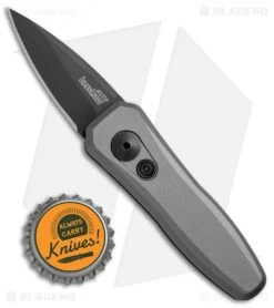 Kershaw Launch 4 CA Legal Automatic Knife Gray (1.9" Black) 7500GRYBLK -Kershaw Shop Kershaw Launch 4 CA Legal Gray Black KER7500GRYBLK BHQ 74062 jr bottlecap