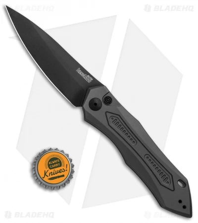 Kershaw Launch 6 Automatic Knife Gray Aluminum (3.75" Black) 7800GRYBLK 4 Kershaw Launch 6 Automatic Knife Gray Aluminum (3.75" Black) 7800GRYBLK - Image 4