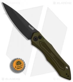 Kershaw Launch 6 Automatic Knife OD Green (3.75" Black) 7800OLBLK -Kershaw Shop Kershaw Launch 6 Olive Black BHQ 89519 er bottlecap